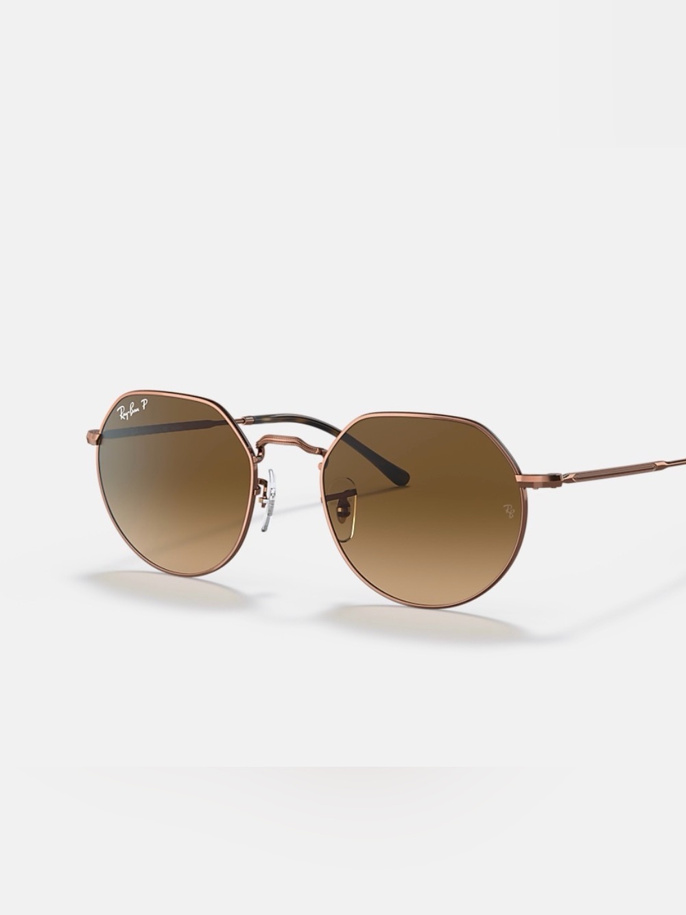 Ray-Ban Jack Copper Brown Polarized Sunglasses